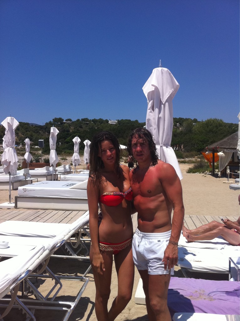 malena costa puyol. Malena Costa y Carles Puyol en